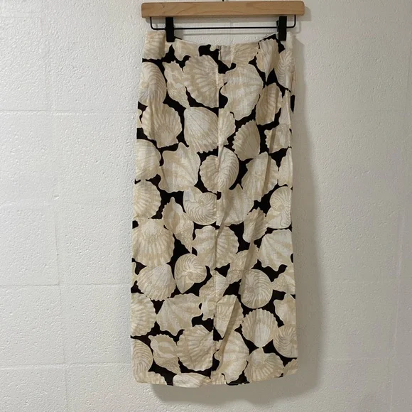 H&M Linen Shell Skirt - Picture 3 of 4